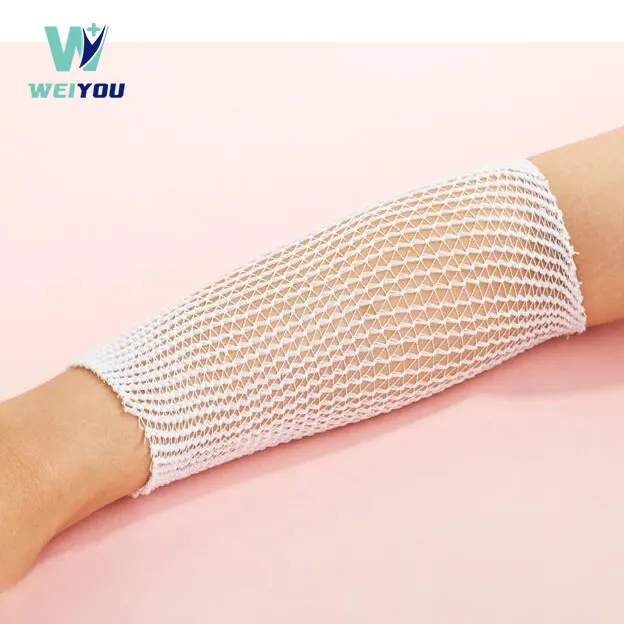 Bandage en filet tubulaire élastique